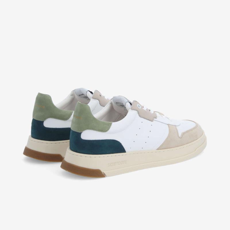 ORDER SNEAKER M - NAP/SUEDE/MESH - WHITE/GREEN